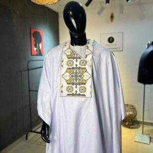 NEEDLES PREMIUM WHITE AGBADA